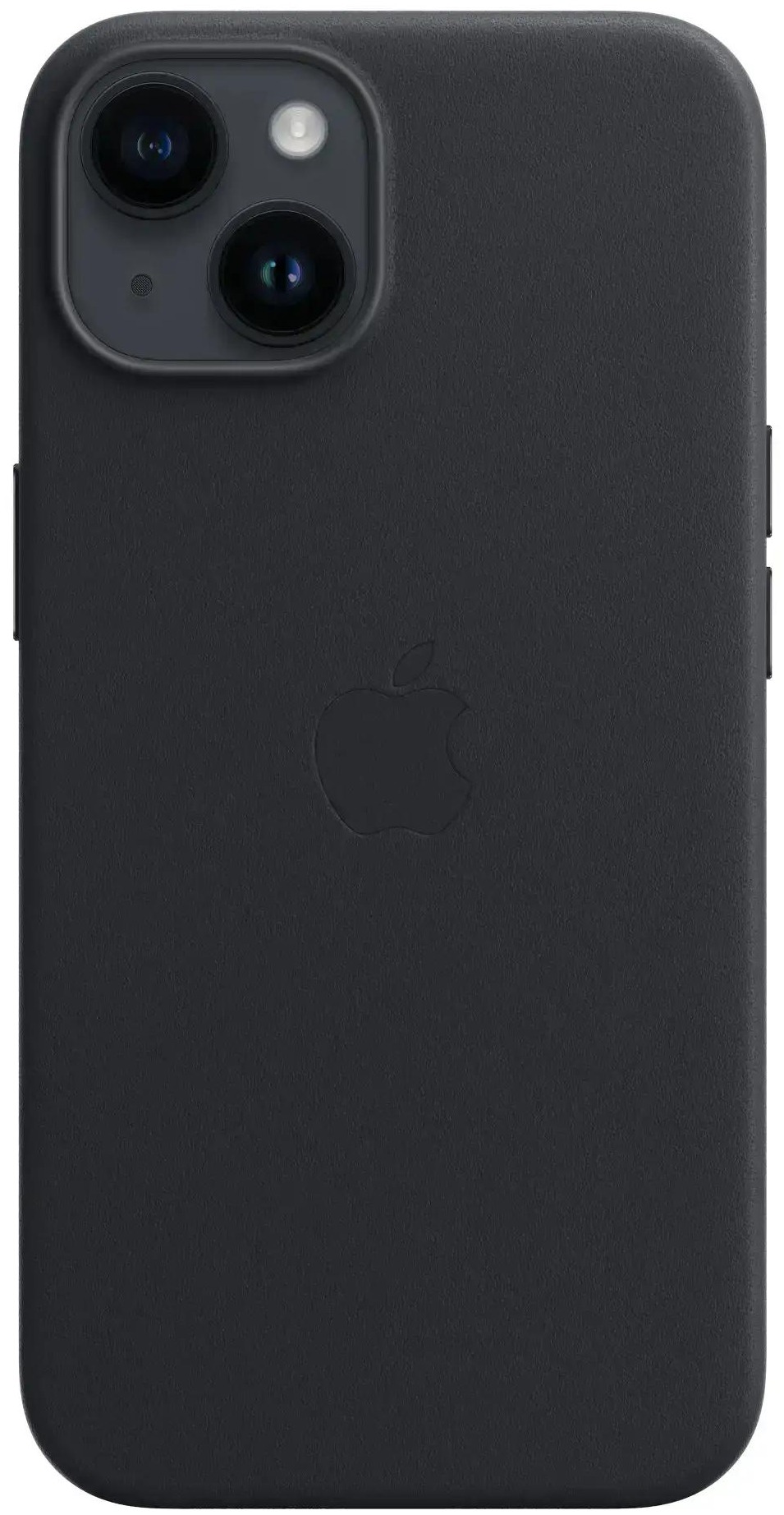 Чохол Apple iPhone 14 Leather Case with MagSafe - Midnight (MPP43) фото 3