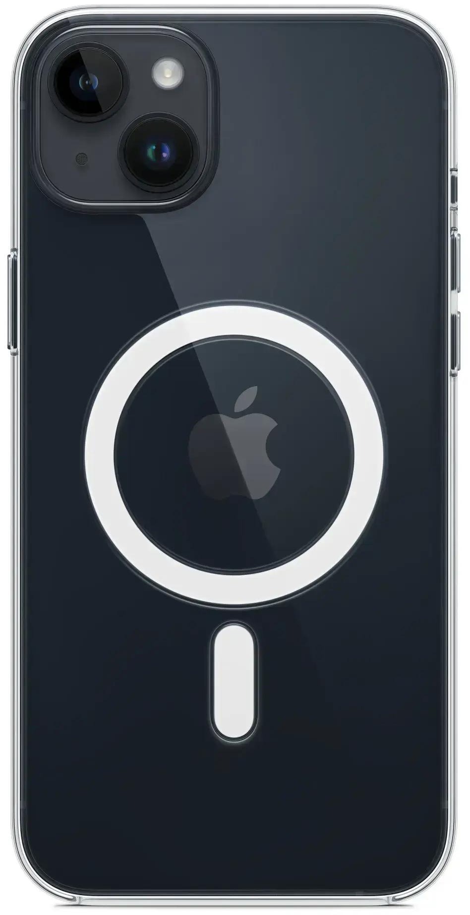 Чохол Apple iPhone 14 Plus Clear Case with MagSafe (MPU43) фото 2