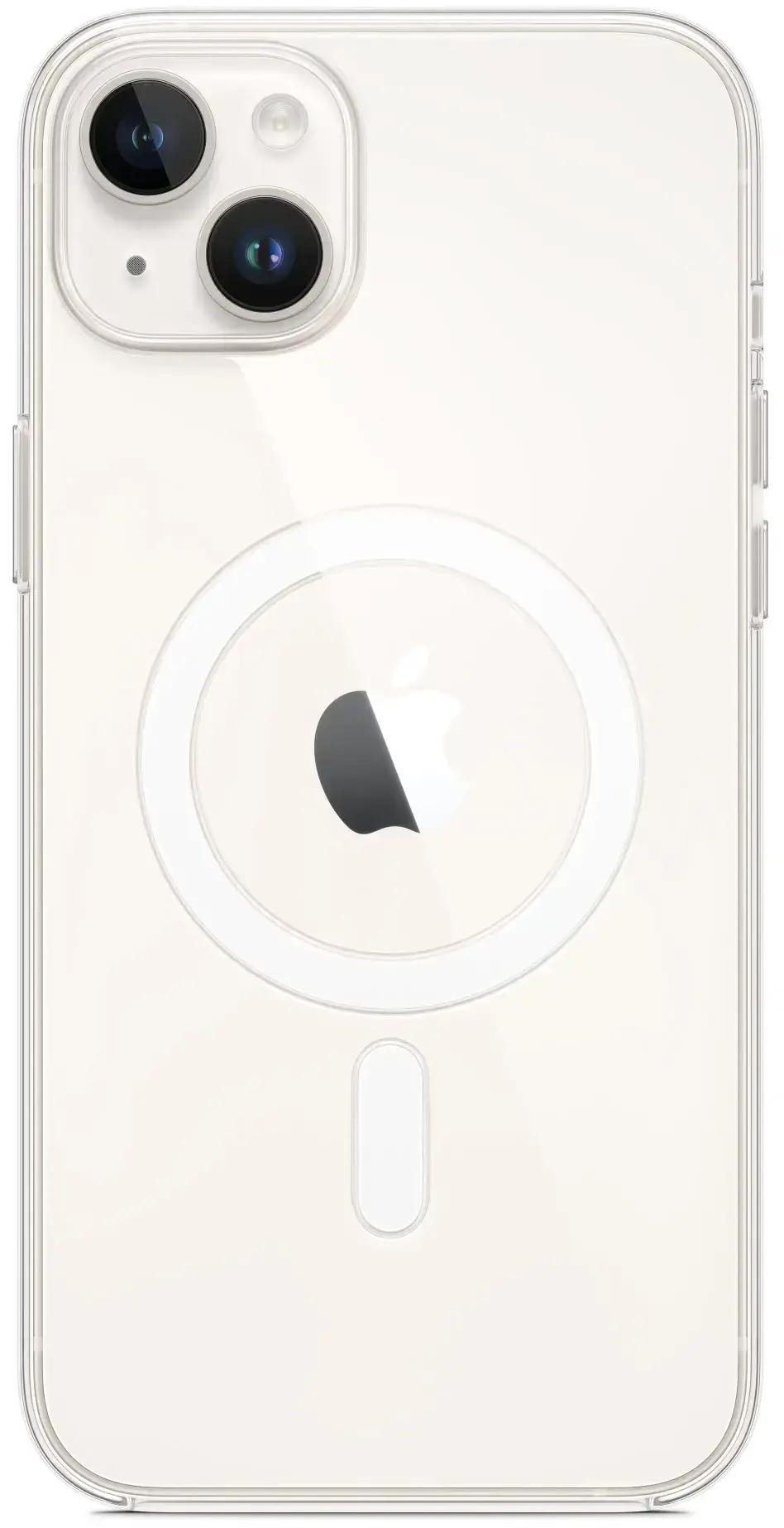 Чохол Apple iPhone 14 Plus Clear Case with MagSafe (MPU43) фото 3