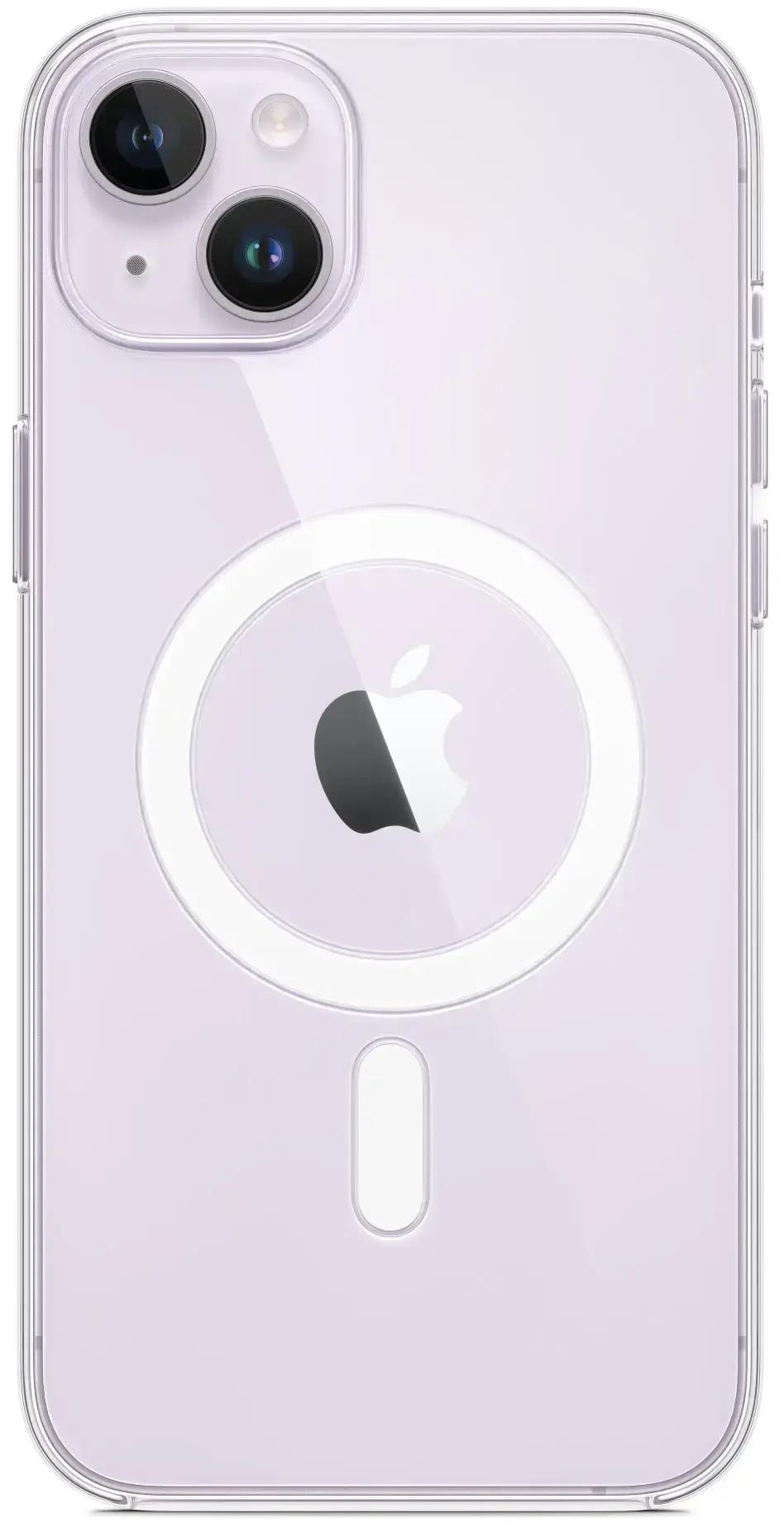 Чохол Apple iPhone 14 Plus Clear Case with MagSafe (MPU43) фото 1