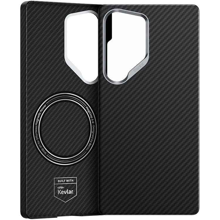 Чохол Benks для Samsung Galaxy S25 Ultra Magnetic ArmorAir Kevlar Series Black фото 2