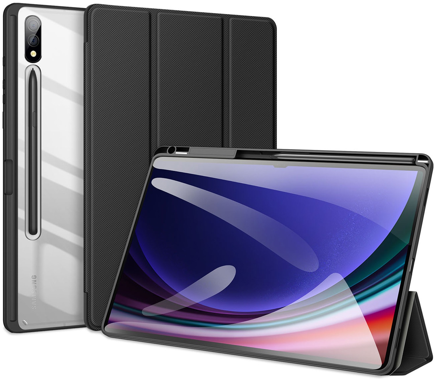 Чохол DUX DUCIS Toby Series для Samsung Tab S9 Plus / S10 Plus Black фото 2