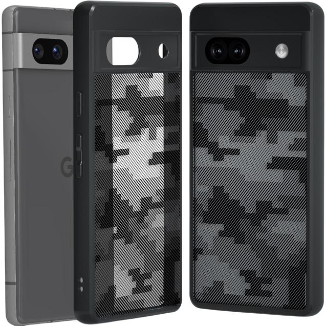 Чохол IBMRS Anti-fall Frosted Case для Google Pixel 7a Lattice Camo фото 1