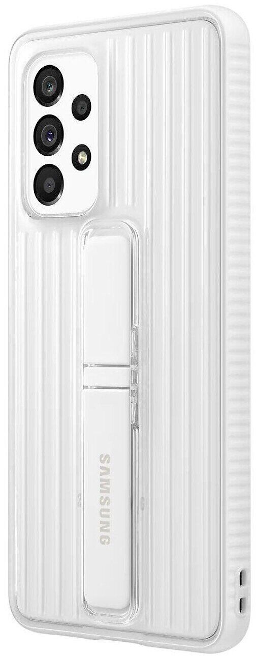 Чохол Protective Standing Cover Samsung A53 (A536) White (EF-RA536CWEGRU) фото 2