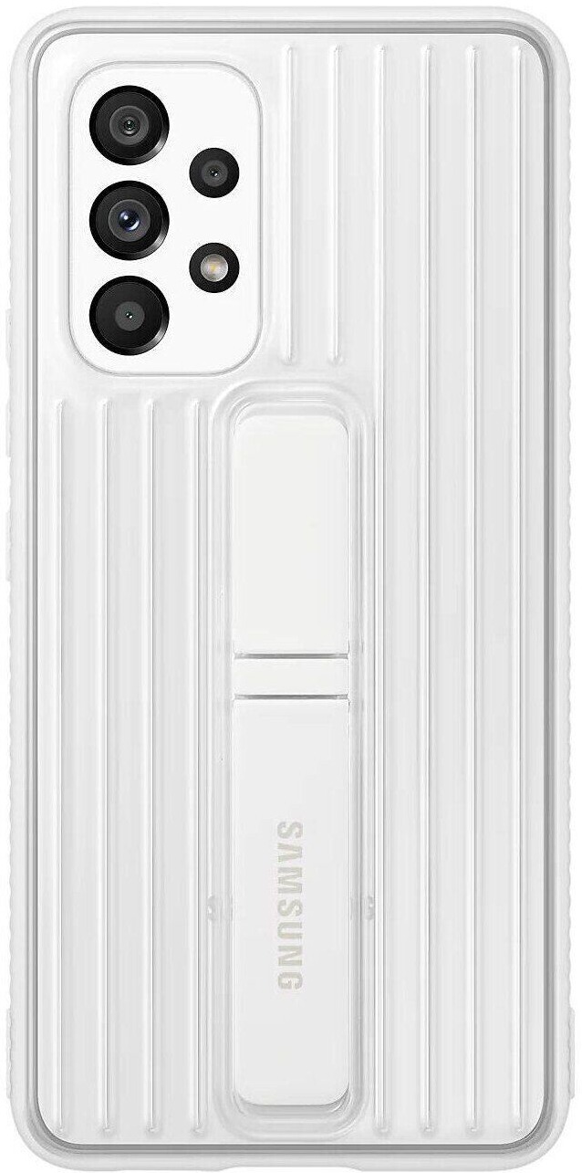 Чохол Protective Standing Cover Samsung A53 (A536) White (EF-RA536CWEGRU) фото 1