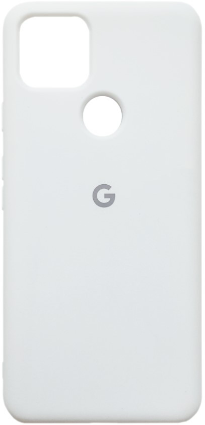 Чохол Silicone Cover Case Google Pixel 5a White фото 1
