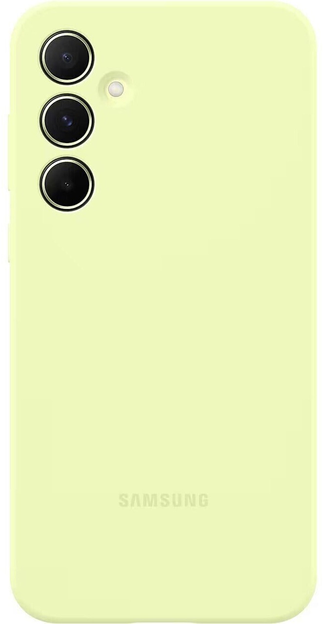 Чохол Silicone Cover Samsung A55 (A556) Lime (EF-PA556TMEGWW) фото 1