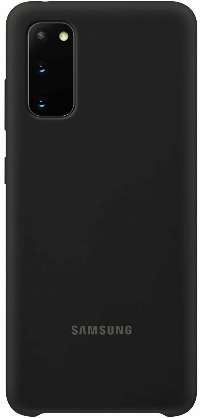 Чохол Silicone Cover Samsung S20 (G980) Black (EF-PG980TBEGRU) фото 1