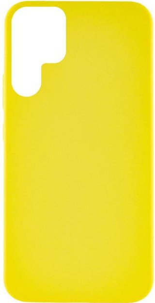 Чохол Silicone Cover Lakshmi (AAA) для Samsung Galaxy S22 Ultra Yellow фото 1