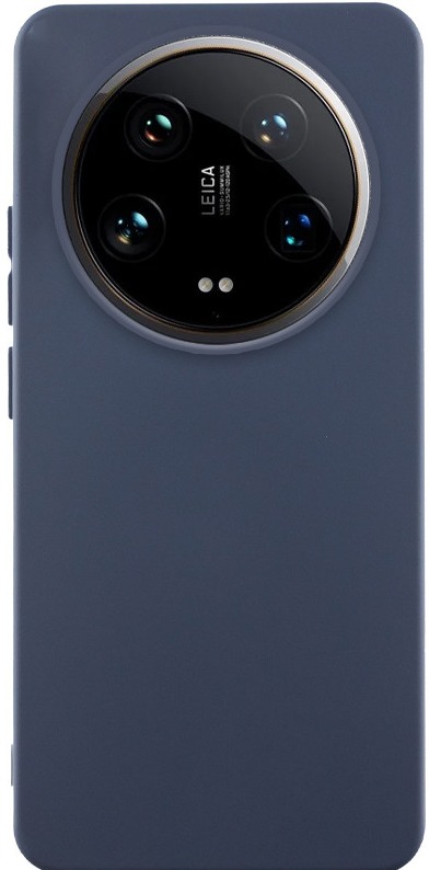 Чохол Silicone Cover Lakshmi (AAA) для Xiaomi 14 Ultra Midnight Blue фото 1