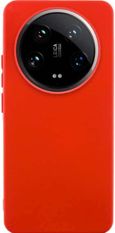 Чохол Silicone Cover Lakshmi (AAA) для Xiaomi 14 Ultra Red фото 1