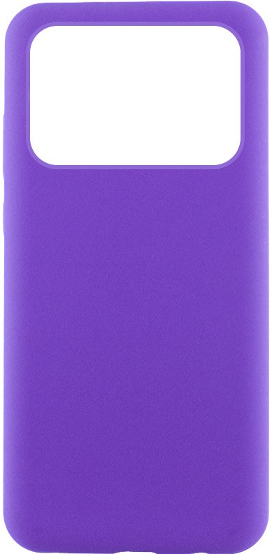 Чохол Silicone Cover Lakshmi (AAA) для Xiaomi Poco X6 Pro Amethyst фото 1