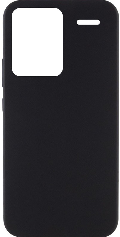 Чохол Silicone Cover Lakshmi (AAA) для Xiaomi Redmi Note 13 Pro+ Black фото 1