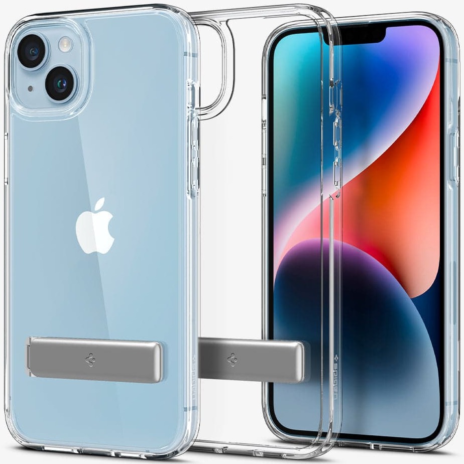 Чохол Spigen (SGP) Ultra Hybrid S для Apple iPhone 14 Crystal Clear (ACS05051) фото 1