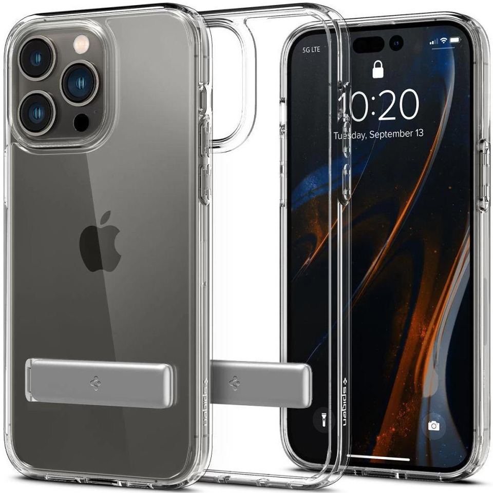 Чохол Spigen (SGP) Ultra Hybrid S для Apple iPhone 14 Pro Crystal Clear (ACS04973) фото 1