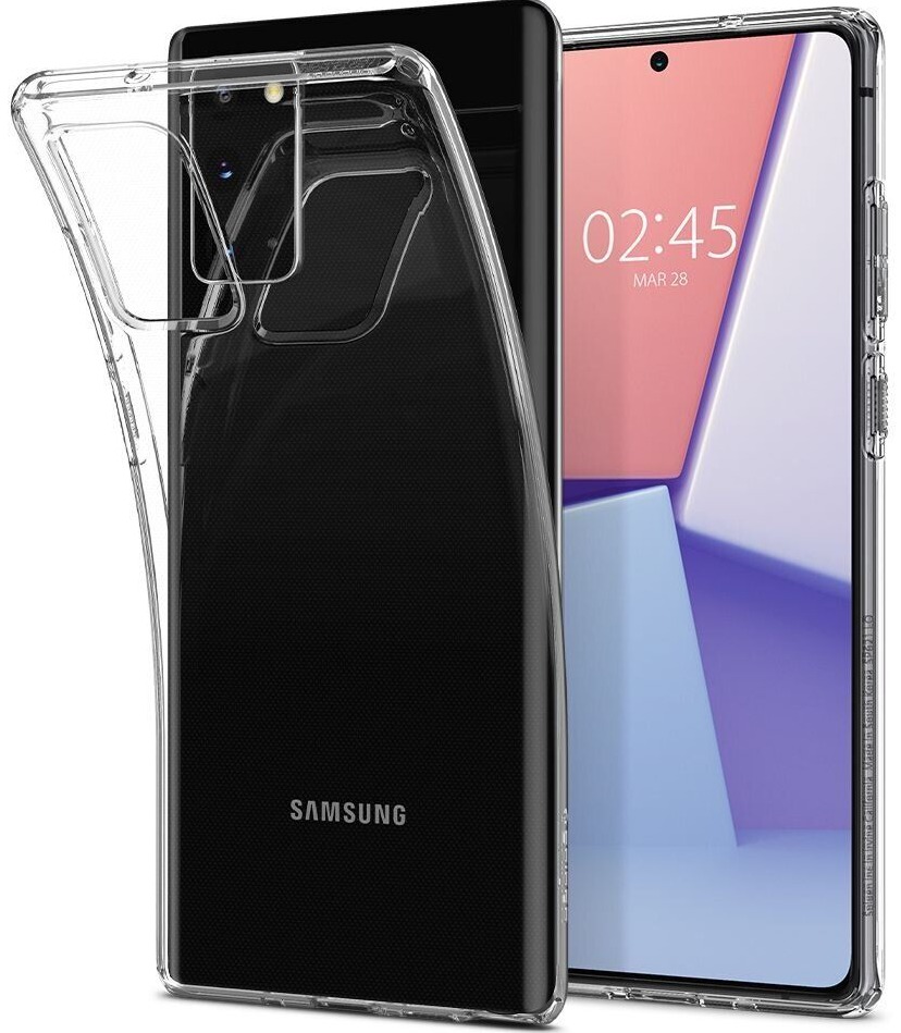 Чохол Spigen Crystal Flex Samsung Note 20 (N980) Crystal Clear (ACS01369) фото 1