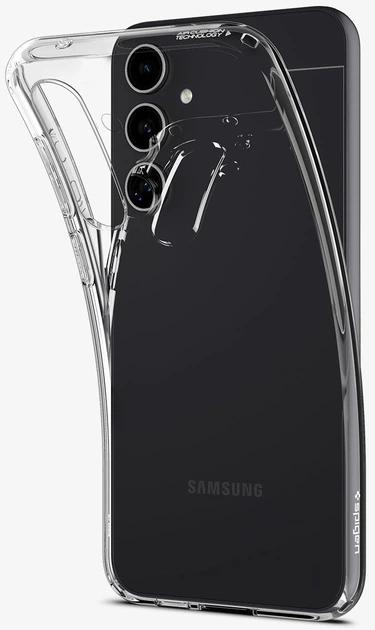 Чохол Spigen Crystal Flex Samsung S23 FE (S711) Crystal Clear (ACS07040) фото 2