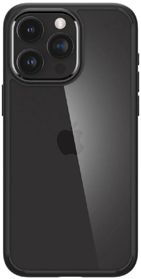 Чохол Spigen Crystal Hybrid Apple iPhone 15 Pro Max Matte Black (ACS06449) фото 2
