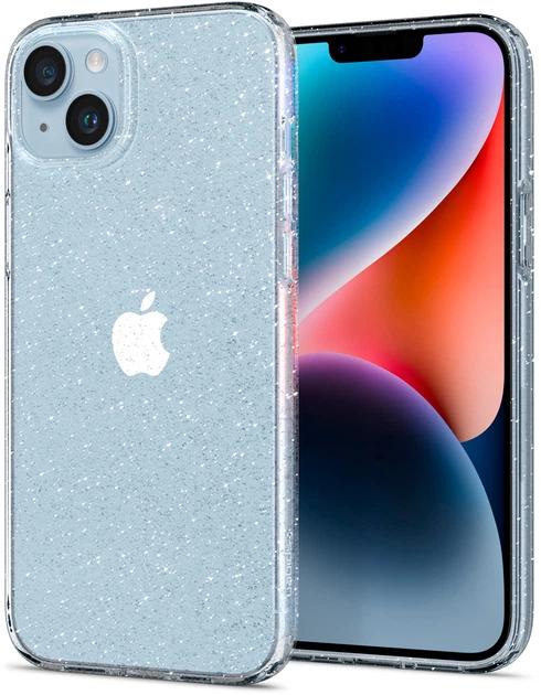 Чохол Spigen Liquid Crystal Glitter Apple iPhone 14 Crystal Quartz (ACS05034) фото 1
