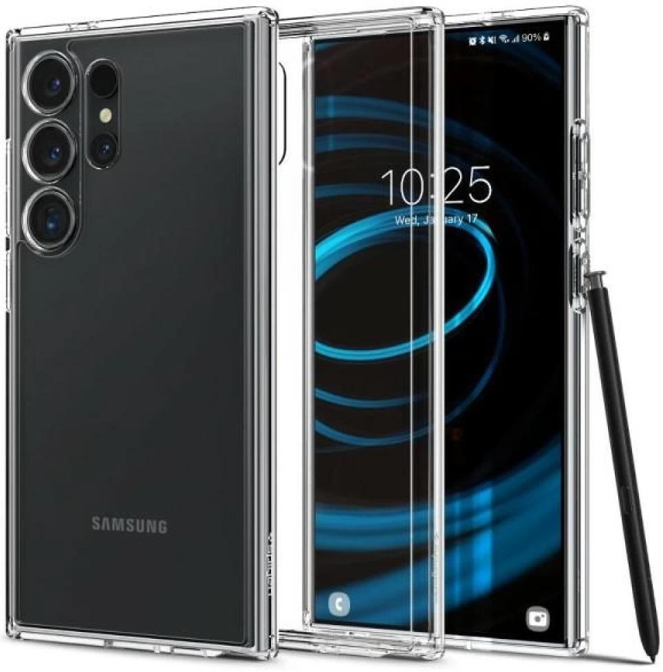 Чохол Spigen Samsung Galaxy S24 Ultra Ultra Hybrid Case Crystal Clear (ACS07292) фото 1