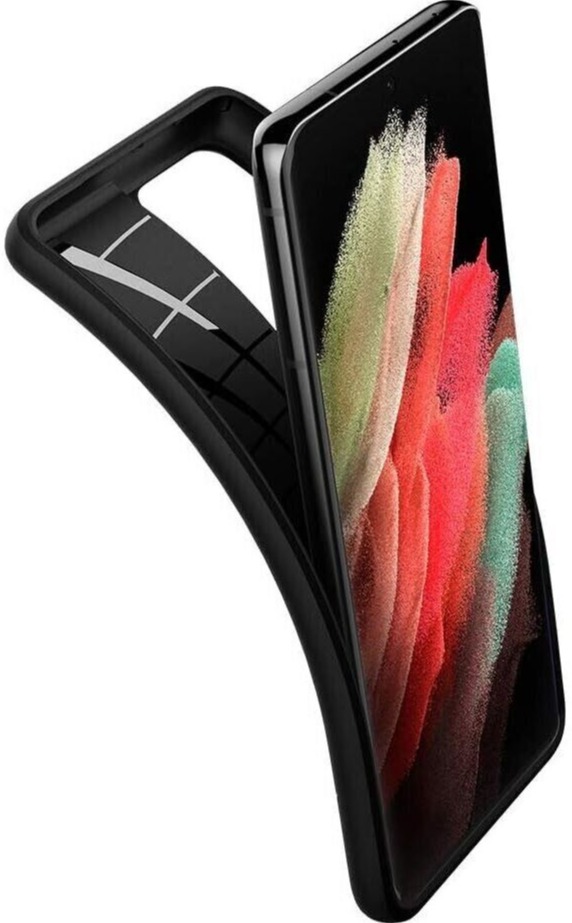 Чохол Spigen Samsung S21 Ultra (G998) Case Core Armor Matte Black (ACS02377) фото 4