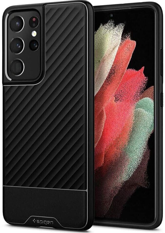 Чохол Spigen Samsung S21 Ultra (G998) Case Core Armor Matte Black (ACS02377) фото 1