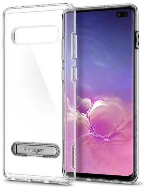 Чохол Spigen Slim Armor Crystal Samsung S10 Plus (G975) Crystal Clear (606CS25394) фото 2