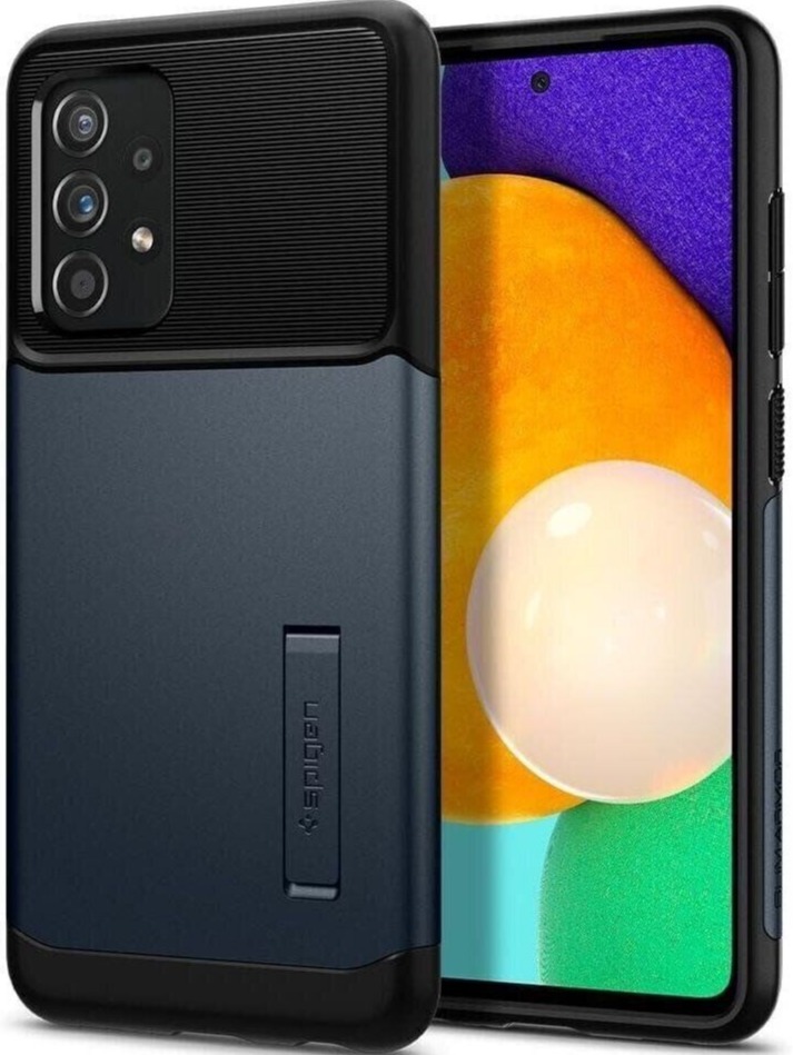 Чохол Spigen Slim Armor Samsung A52 (A525 / A526) Metal Slate (ACS02322) фото 1