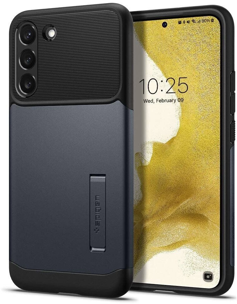 Чохол Spigen Slim Armor Samsung S22 Plus (S906) Metal Slate (ACS03978) фото 1