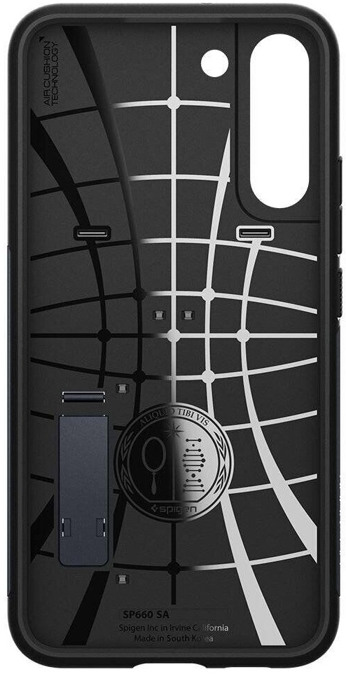 Чохол Spigen Slim Armor Samsung S22 Plus (S906) Metal Slate (ACS03978) фото 4