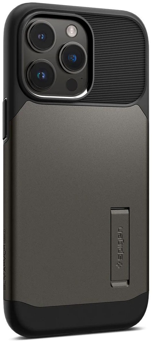 Чохол Spigen Slim Armor with MagFit Apple iPhone 14 Pro Max Gunmetal (ACS04646) фото 2