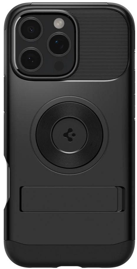 Чохол Spigen Slim Armor with MagFit Apple iPhone 16 Pro Black (ACS08164) фото 4