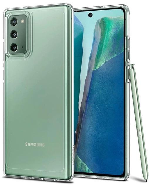 Чохол Spigen Ultra Hybrid Samsung Note 20 (N980 / N981) Crystal Clear (ACS01419) фото 1