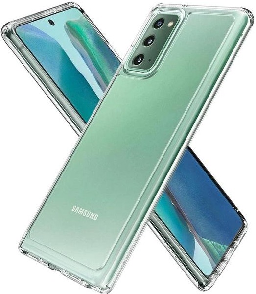 Чохол Spigen Ultra Hybrid Samsung Note 20 (N980 / N981) Crystal Clear (ACS01419) фото 3