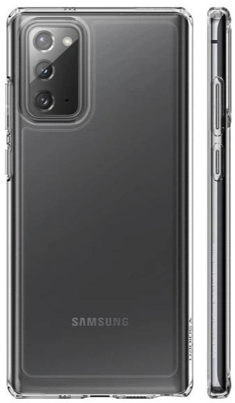 Чохол Spigen Ultra Hybrid Samsung Note 20 (N980 / N981) Crystal Clear (ACS01419) фото 4