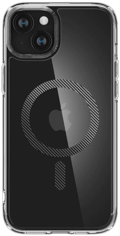 Чохол Spigen Ultra Hybrid with MagFit Apple iPhone 15 Carbon Fiber (ACS06805) фото 2