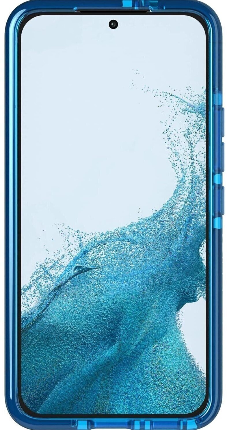 Чохол Tech21 Evo Check Samsung S22 (S901) Blue (T21-9408) фото 3