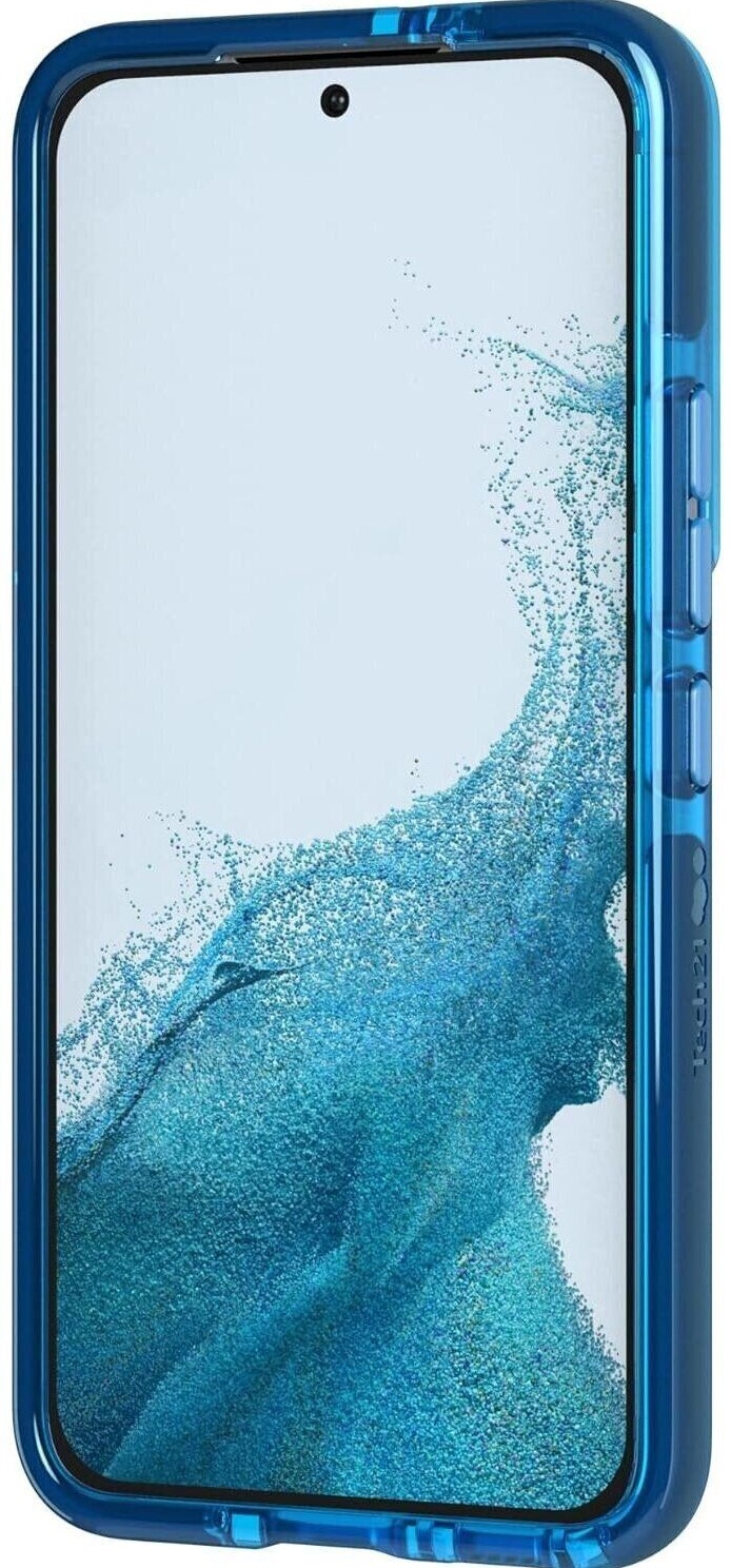 Чохол Tech21 Evo Check Samsung S22 (S901) Blue (T21-9408) фото 4