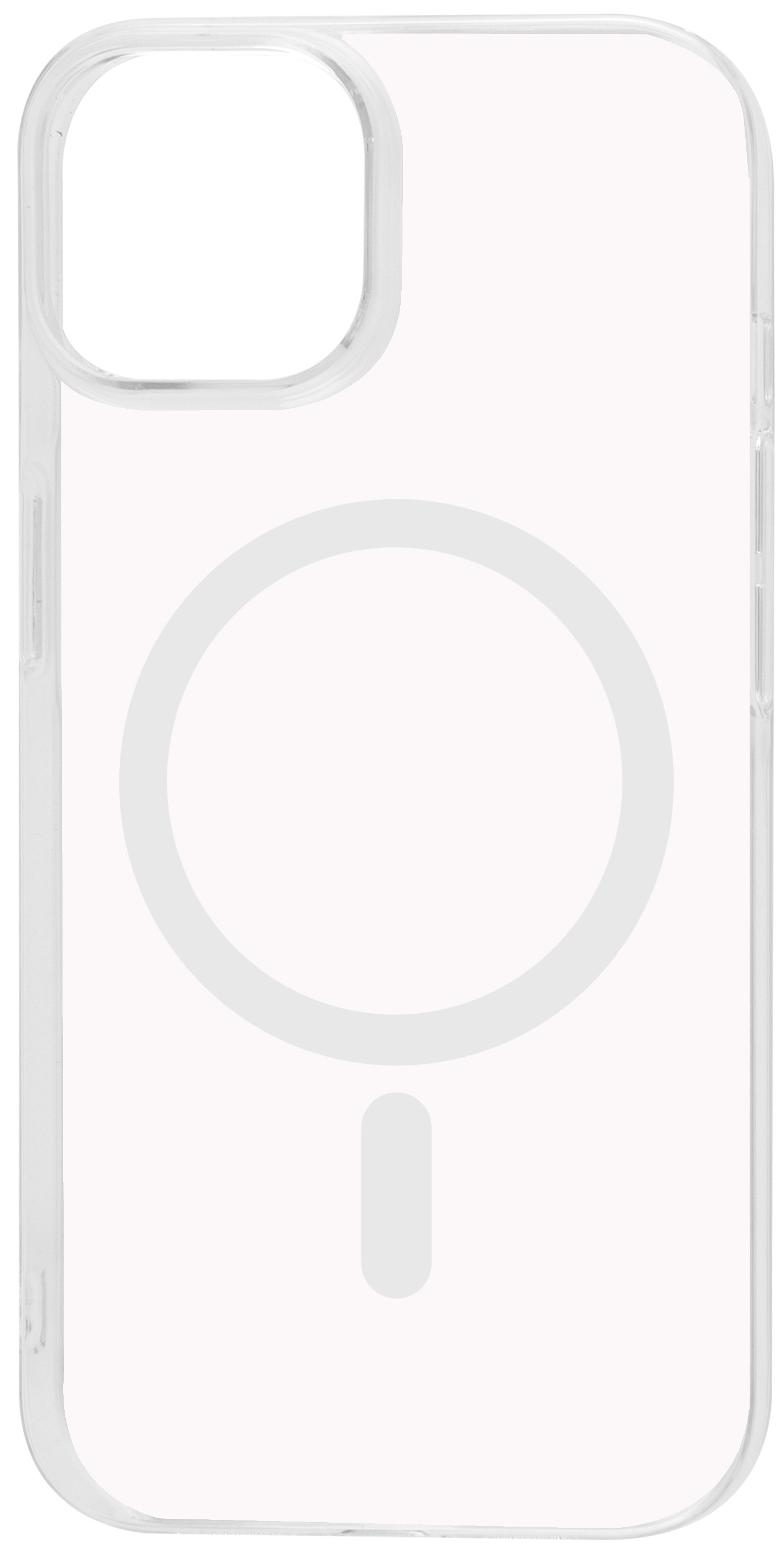 Чехол FIBRA Crystal Case with MagSafe iPhone 15 Clear