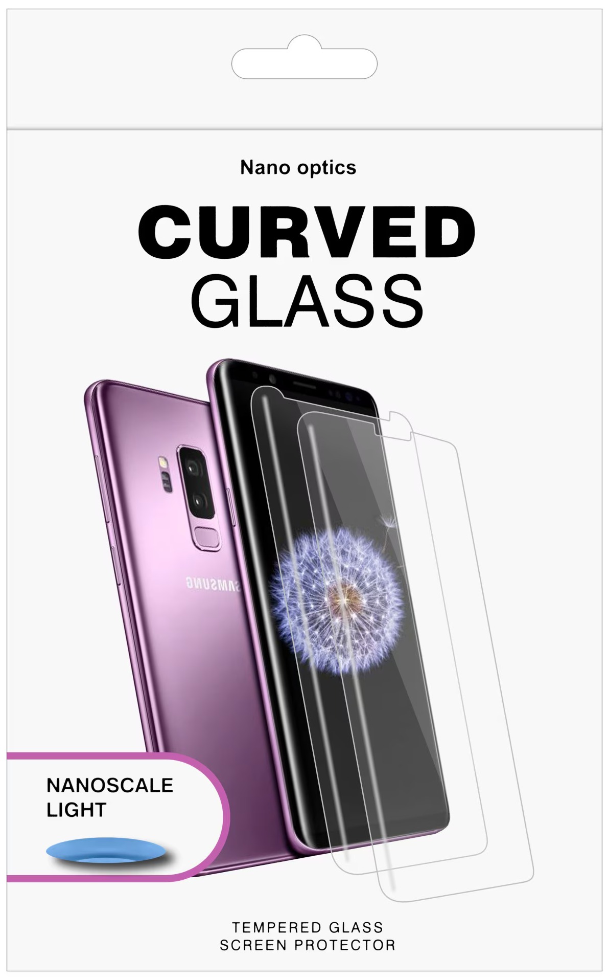 Захисне скло для смартфона Curved Glass Samsung Galaxy S8+ / S9+ Transparent