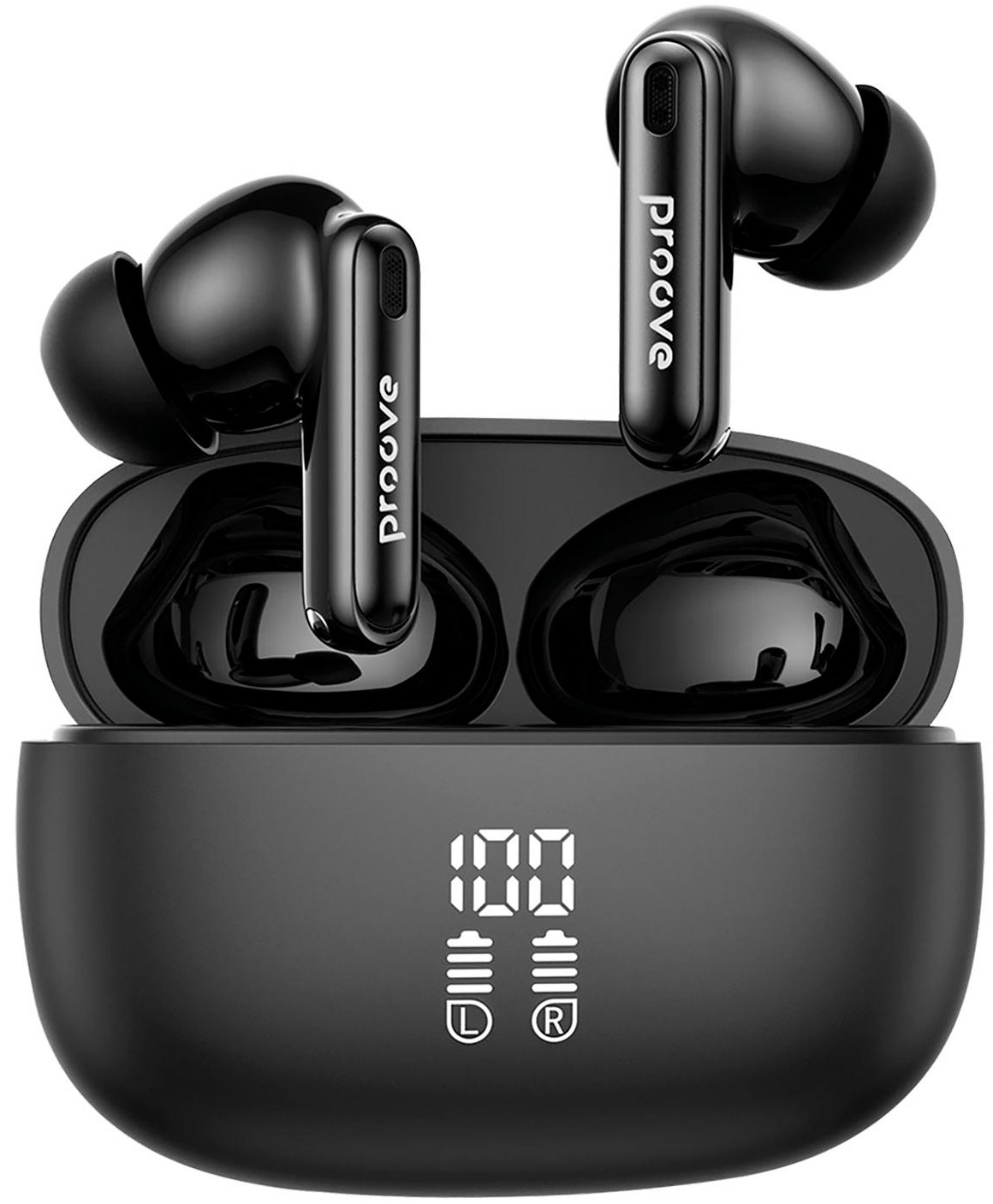 Навушники TWS Proove Intro Pro with ANC (APP) Obsidian Black (TWIP0001AP15)