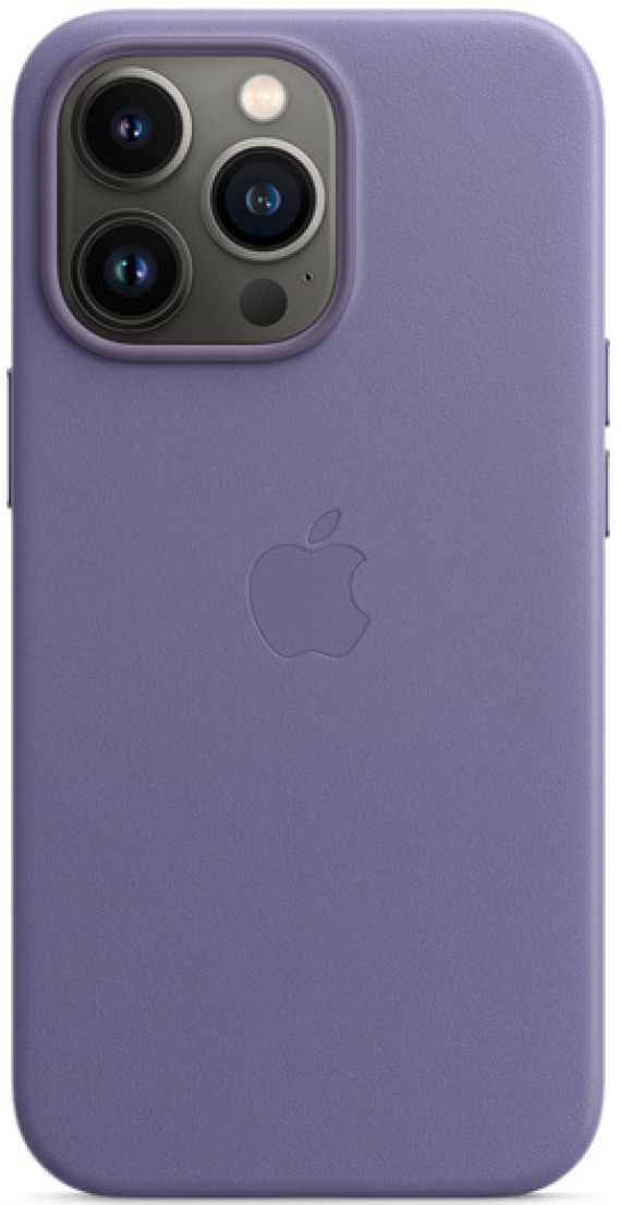 Чохол Leather Case with MagSafe для iPhone 13 Pro Wisteria