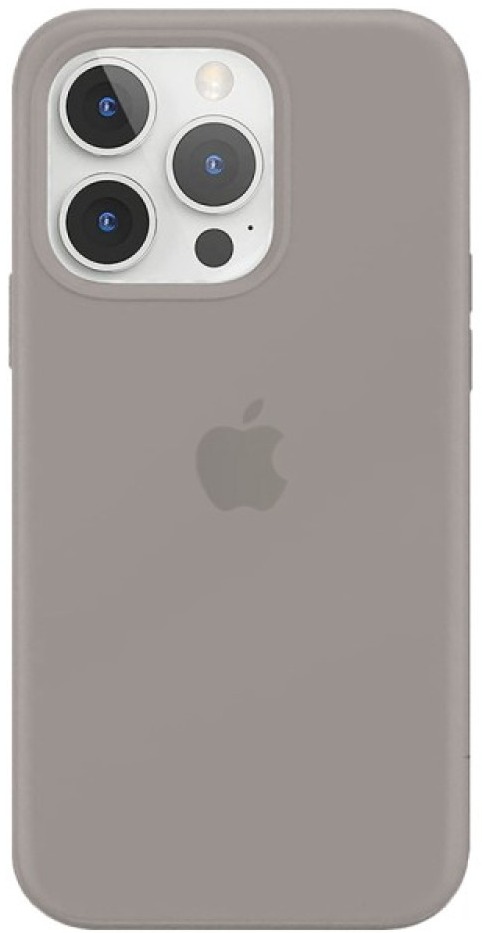 Чохол Silicone Case [Plastic Box] для iPhone 14 Pro Max Pebble