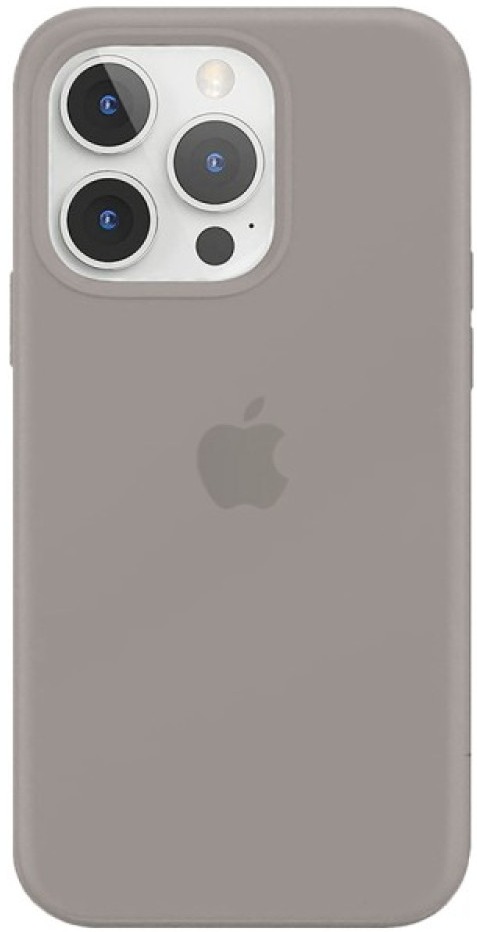 Чохол Silicone Case [Plastic Box] для iPhone 14 Pro Pebble