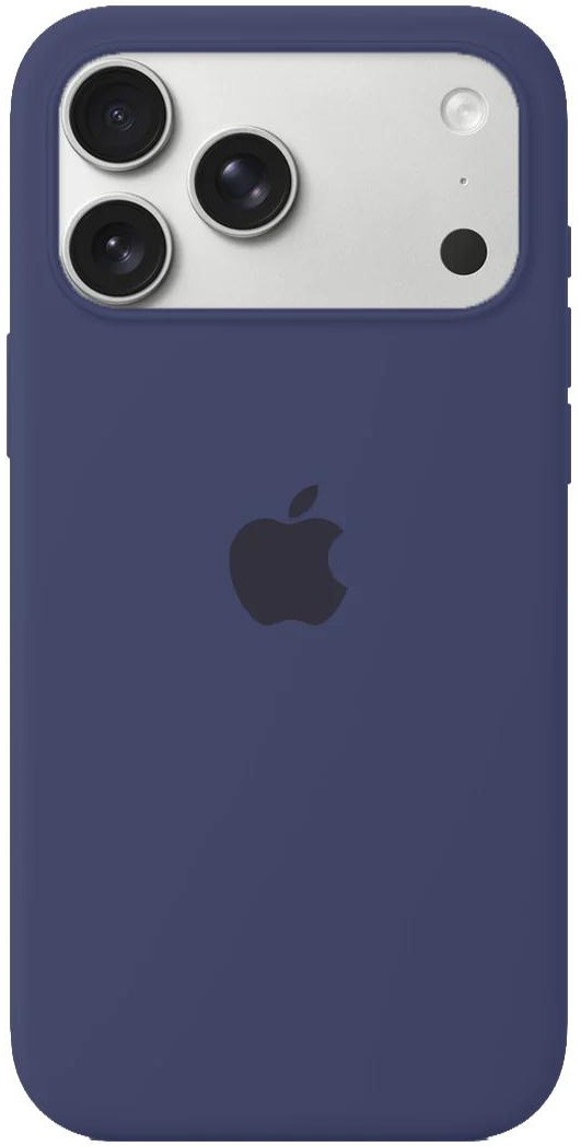 Чохол Silicone Case [Plastic Box] для iPhone 17 Pro Navy Blue