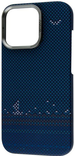 Чохол WIWU DCC-209 Aramid Saling for iPhone 16 Pro Blue