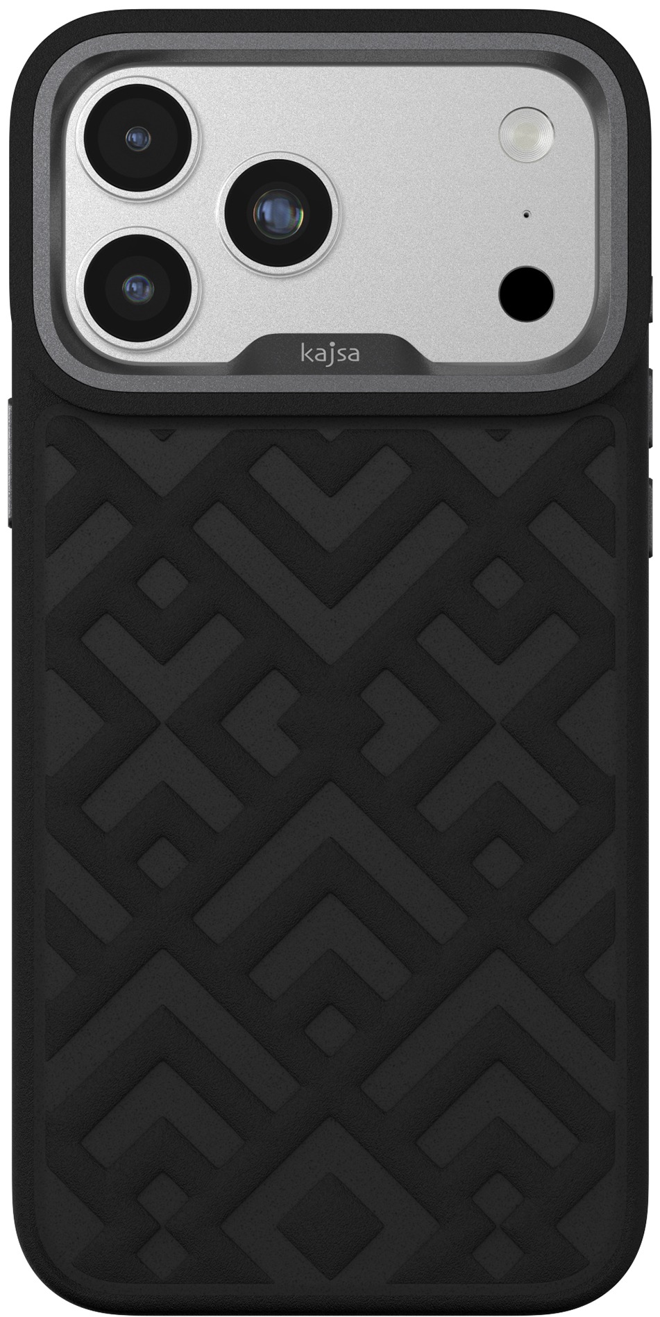 Чохол Kajsa Briquette Collection Rhombus Case iPhone 17 Pro Max Black