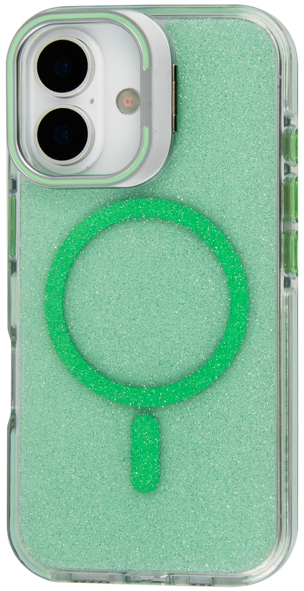 Чохол FIBRA Star Shine with MagSafe iPhone 16 Green