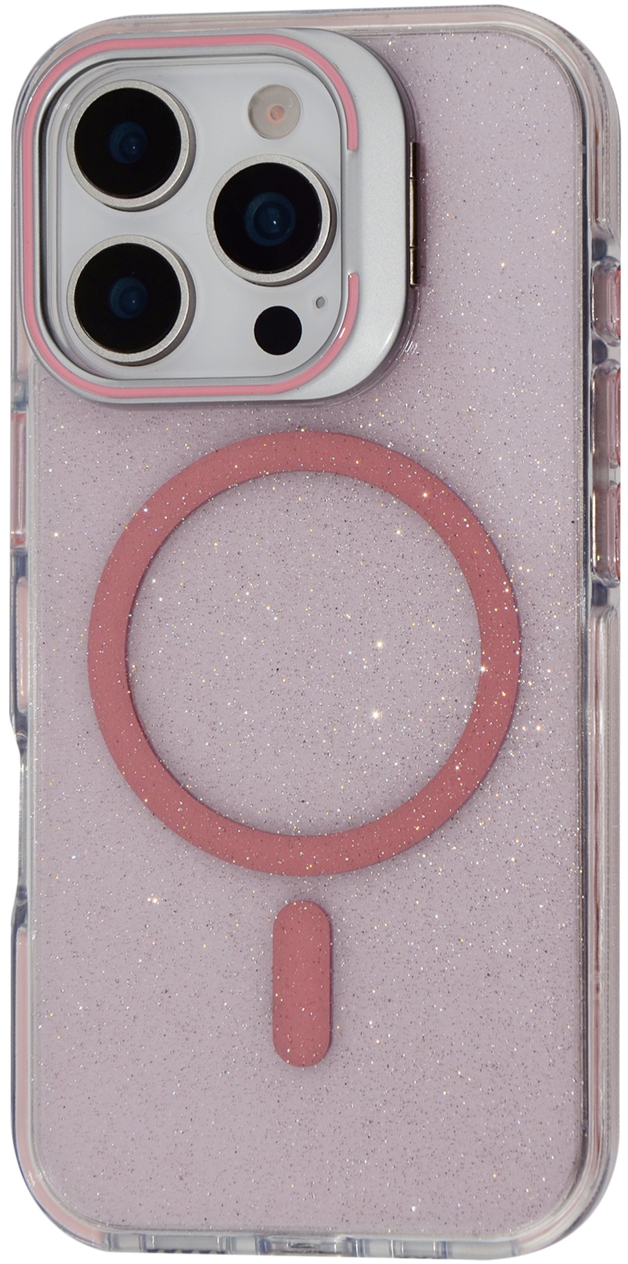 Чохол FIBRA Star Shine with MagSafe iPhone 16 Pro Max Light Pink