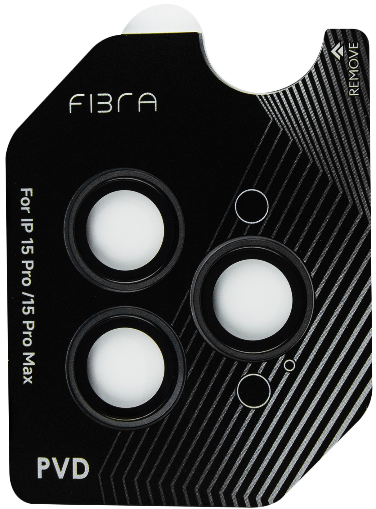 Захисне скло для камери FIBRA Protective Lens iPhone 15 Pro/15 Pro Max Black Titanium